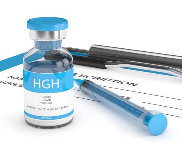 Before and after results showing peptide serum HGH skin improvement