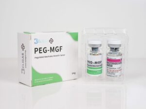 peptide serum PEG-MGF vial close-up