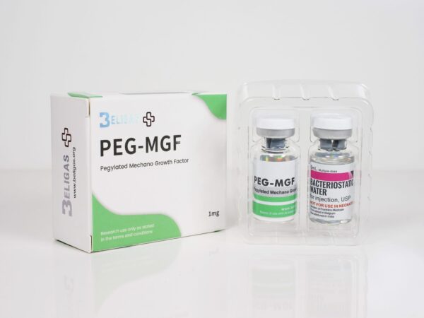 peptide serum PEG-MGF vial close-up