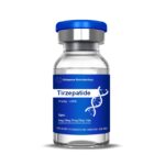 peptide serum Tirzepatide molecular structure diagram